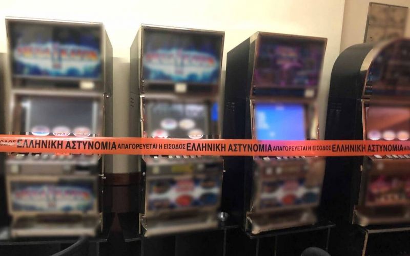 Λουκέτο σε παράνομο μίνι καζίνο στην Αττική