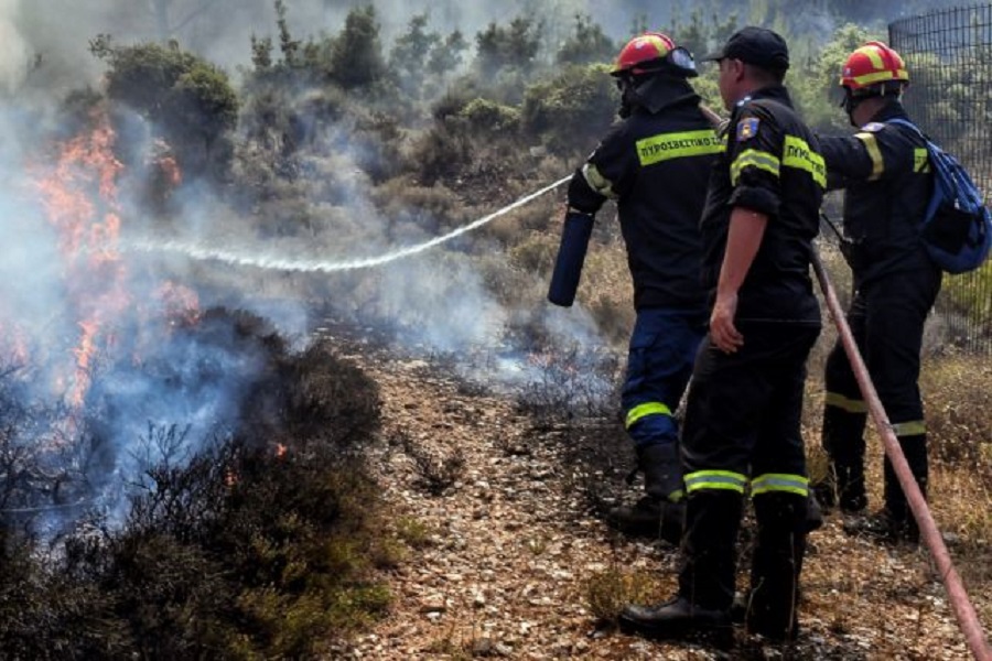 Κάρυστος : Οριοθετήθηκε η φωτιά στους Ραπταίους – Σε επαγρύπνηση η πυροσβεστική
