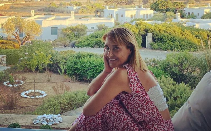 Το καλοκαιρινό look της Μάρας Ζαχαρέα