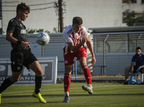 Live streaming: Ολυμπιακός Κ17 – ΠΑΟΚ Κ17 3-3