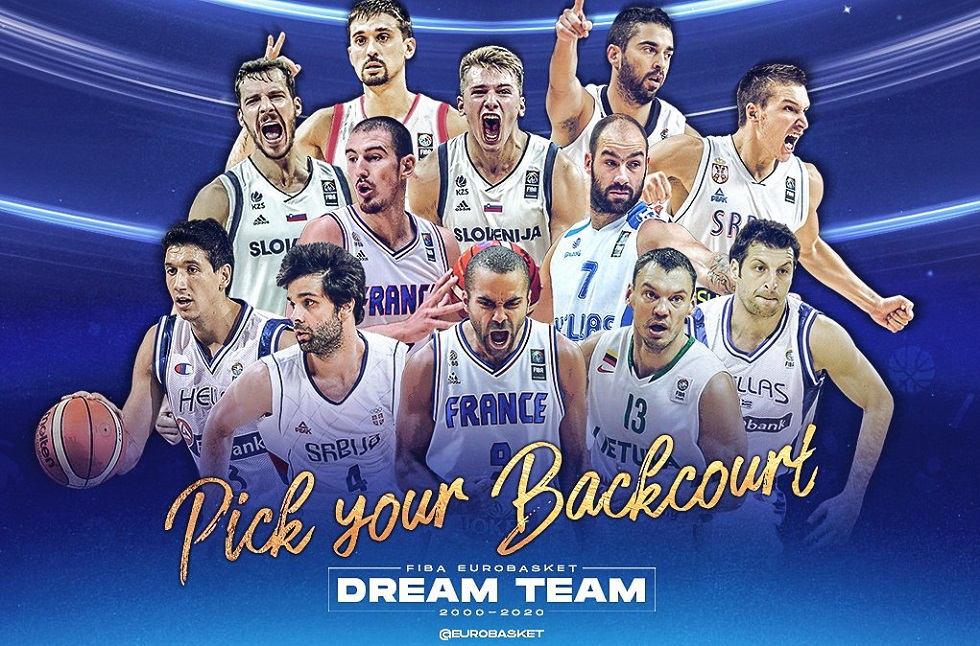 FIBA: Poll για την Dream Team του Eurobasket με Σπανούλη, Διαμαντίδη και Παπαλουκά
