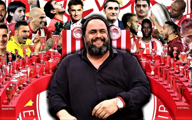 Δέκα χρόνια Μαρινάκης: Οι μεγάλες νίκες του Ολυμπιακού! (pics+vids)