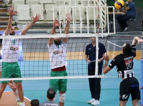 LIVE: ΠΑΟΚ-Παναθηναϊκός 0-3 σετ (τελικό)