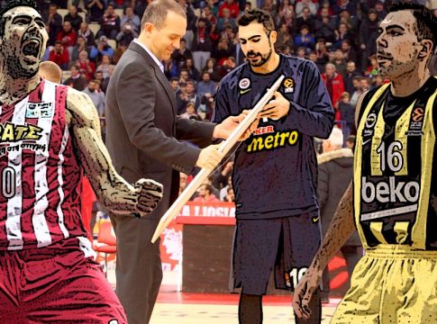 Ολυμπιακός : Ο Μάικλ Ντάγκλας και ο… Σλούκας (vid)