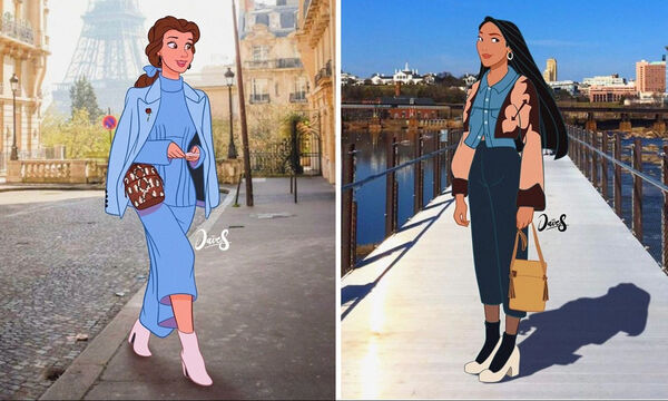 Αγαπημένοι χαρακτήρες Disney σε ρόλο μοντέλου (pics)