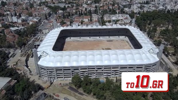 Aek Entypwsiaka Plana Apo Thn Agia Sofia Me Drone Vids To10 Gr