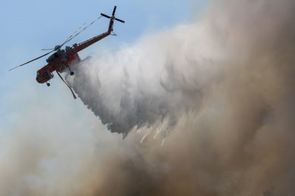 Πυρκαγιά σε αγροτοδασική έκταση στα Χανιά – Φωτιά και στη Χίο