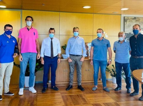 Ηρακλής : Συνάντηση με τον Δήμαρχο Θεσσαλονίκης για τους προκριματικούς αγώνες του BCL