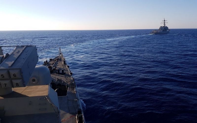 Kοινή αεροναυτική άσκηση Ελλάδας – ΗΠΑ στα νότια της Κρήτης