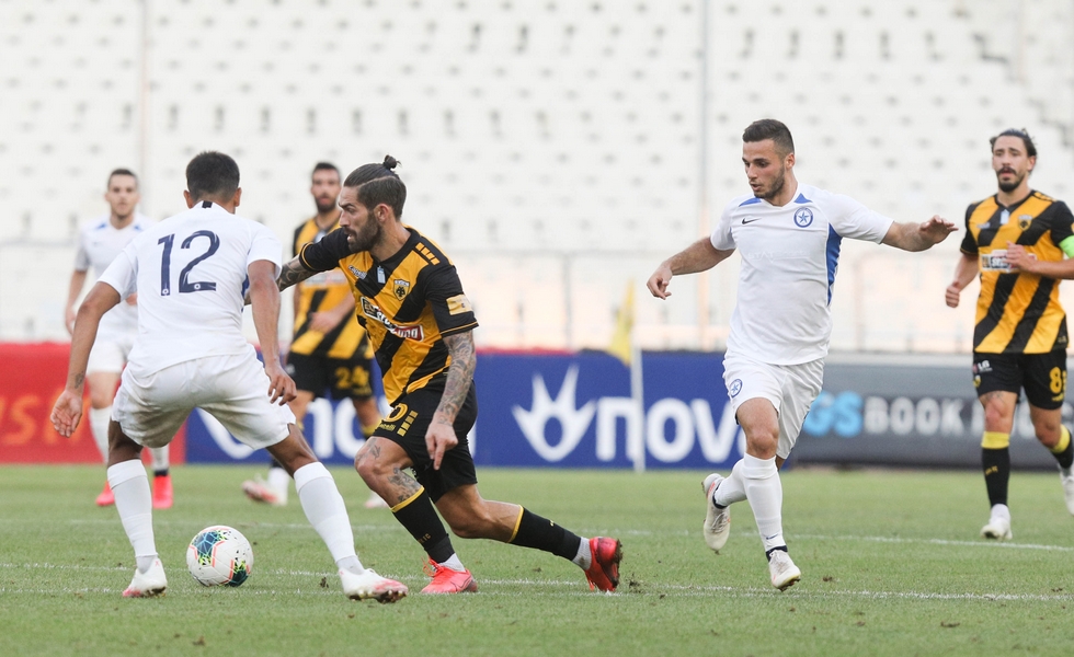 Δεν βλεπόταν η ΑΕΚ, ήττα με 2-1 από τον Ατρόμητο