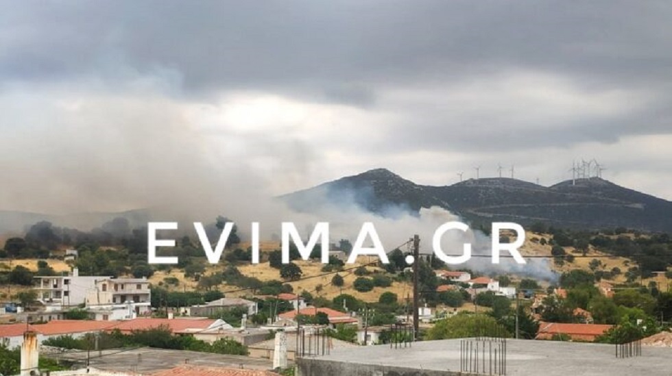 Μετά τις πλημμύρες φωτιά στην Εύβοια : Συναγερμός στον οικισμό Ζαράκων
