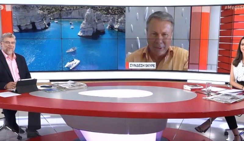 Βλατάκης στο MEGA : Έχει ανοίξει περίπου το 60% των ξενοδοχείων στην Κρήτη