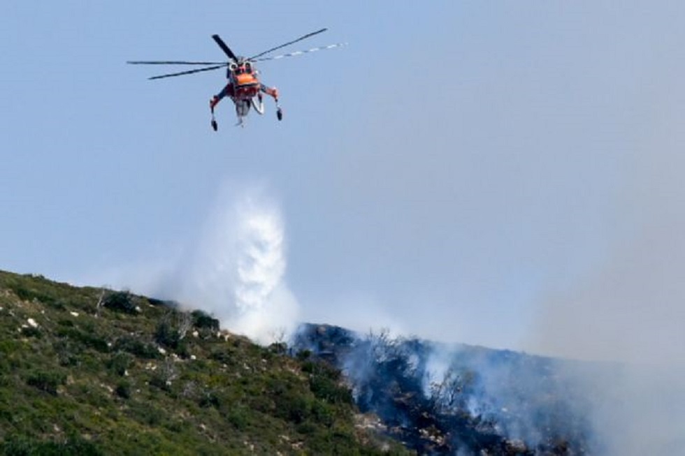 Υψηλός κίνδυνος πυρκαγιάς τη Δευτέρα σε Αττική και Εύβοια