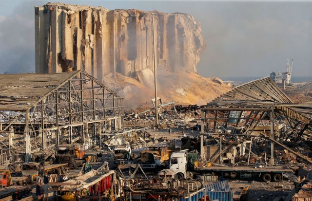 Βηρυτός : Συγκλονιστικό βίντεο δείχνει το μέγεθος της καταστροφής – Έμπρακτη στήριξη από την Ελλάδα