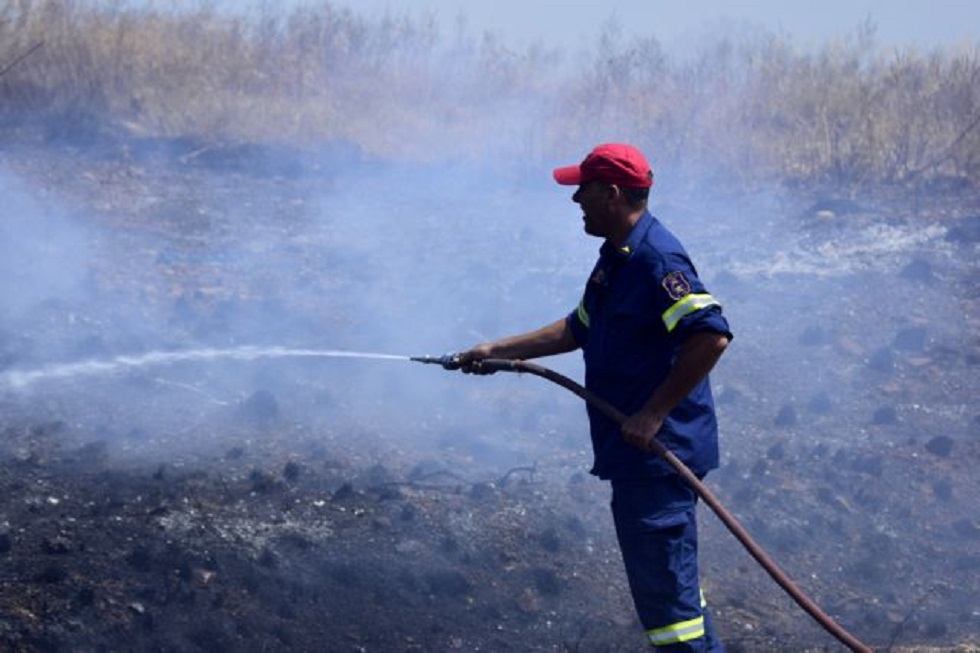 Μεσσηνία : Πυρκαγιά σε δασική έκταση στην περιοχή Χανδρινός