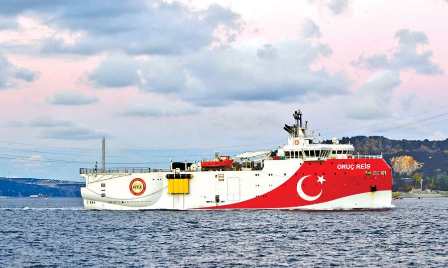 Προκαλεί ο τουρκικός τύπος για το Ορούτς Ρέις : «Δεν μπορούν να μας φυλακίσουν στις θάλασσες μας»