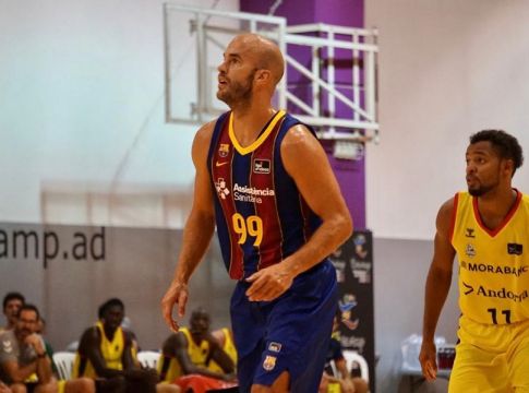 Οι πρώτες στιγμές του Καλάθη με τη φανέλα της Μπαρτσελόνα (vid)