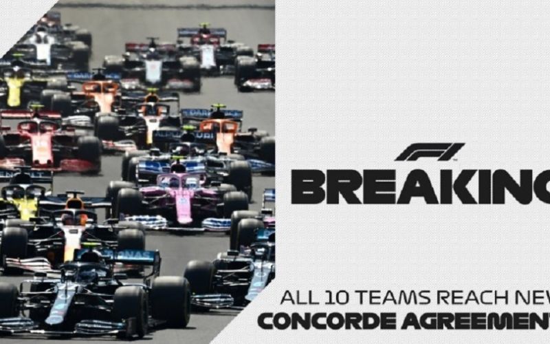 Formula 1 : Οι 10 ομάδες υπέγραψαν την συμφωνία «Concorde»