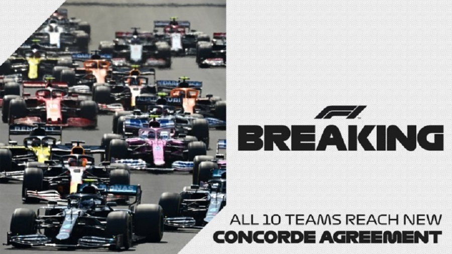 Formula 1 : Οι 10 ομάδες υπέγραψαν την συμφωνία «Concorde»