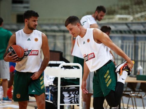 «Κλικ» από την προπόνηση του Παναθηναϊκού (pics)