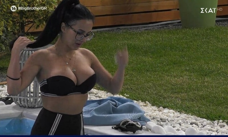 Big Brother : Άναψε φωτιές με το τρελό μπούστο της! (photos)