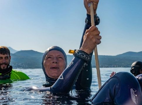 Δύο παγκόσμια ρεκόρ στο Ευρωπαϊκό ελεύθερης κατάδυσης στην Καλαμάτα (pics)