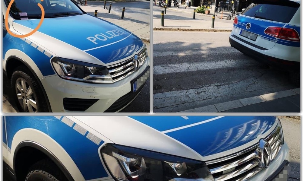 Γερμανικό περιπολικό έφαγε κλήση από Έλληνα αστυνομικό