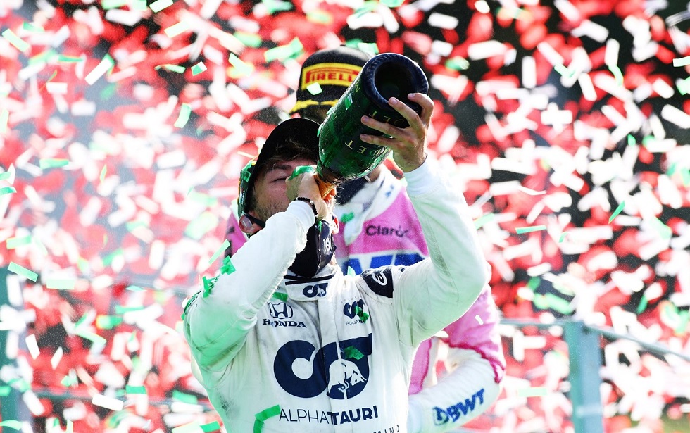Πρώτη νίκη στη F1 για τον Gasly στο Ιταλικό Grand Prix