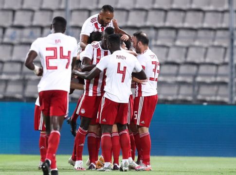 ΑΕΚ – Ολυμπιακός : «Ερυθρόλευκο» προβάδισμα με Ραντζέλοβιτς (vid)