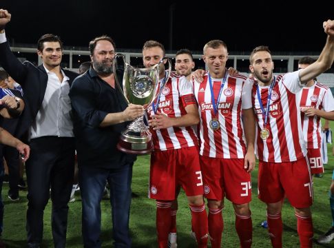 Το πανηγύρισε με την ψυχή του ο Βαγγέλης Μαρινάκης (vid)