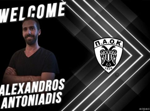 Παίκτης του ΠΑΟΚ ο Αντωνιάδης