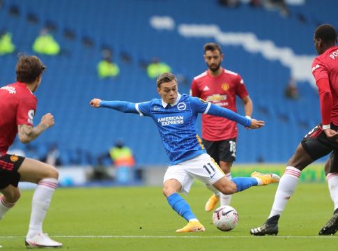 «Έσπασε» τα δοκάρια η Μπράιτον κόντρα στη Μάντσεστερ Γιουνάιτεντ (vid)