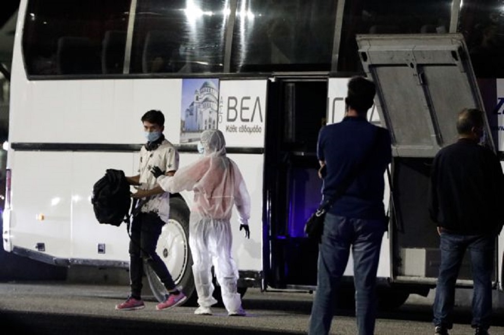 Μόρια : Έτσι μεταφέρθηκαν στη Θεσσαλονίκη τα 400 ασυνόδευτα προσφυγόπουλα