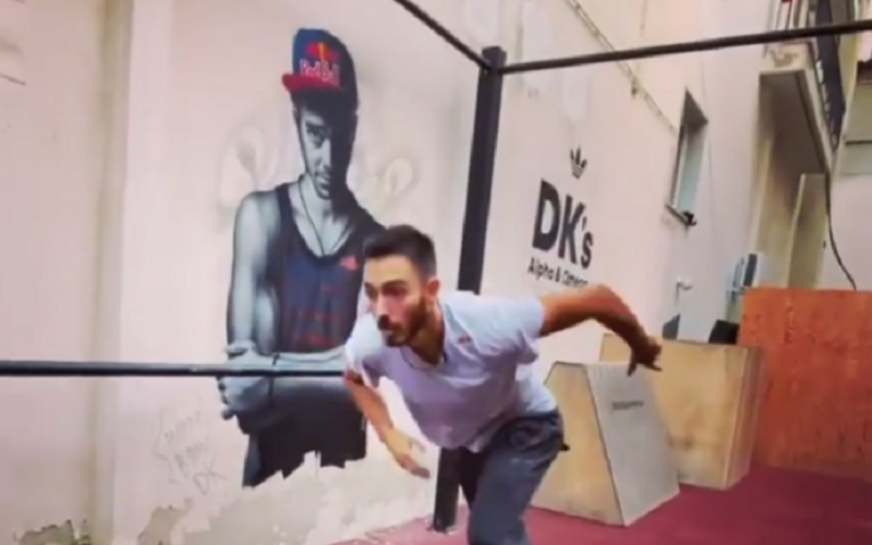 Πρωτιά για τον Δημήτρη Κυρσανίδη στο FIG Parkour Virtual Competition Freestyle