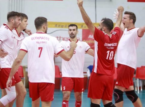 Ολυμπιακός : Νικηφόρο το πρώτο τεστ της ομάδας βόλεϊ κόντρα στον Μίλωνα