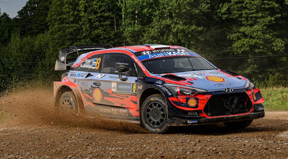 WRC : Νικητής ο Τάνακ, 1-2 για τη Hyundai στην Εσθονία