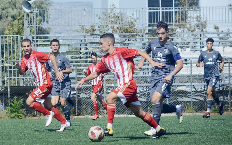 Ξέσπασε η Κ17 του Ολυμπιακού, 4-0 τον Αστέρα Τρίπολης