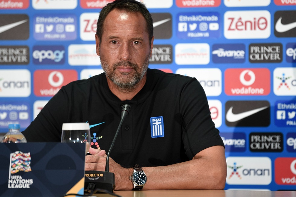 Live Streaming η συνέντευξη Τύπου της Εθνικής Ελλάδας (vid)