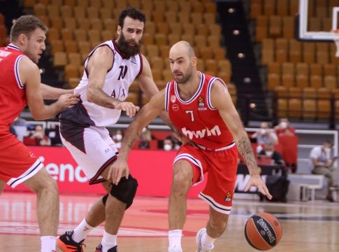 Ολυμπιακός : Δεν αγωνίστηκε στο δεύτερο ημίχρονο με την Αρμάνι ο Σπανούλης