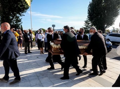 ΠΑΟΚ : Το τελευταίο «αντίο» στον Γιώργο Καλύβα (pics)