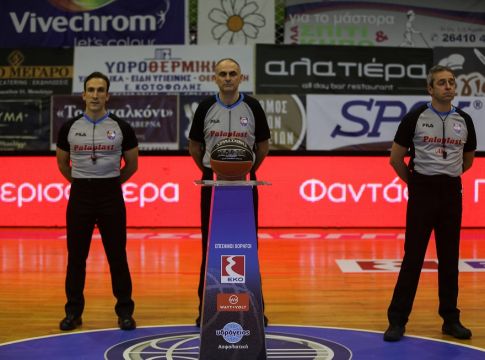 Οι διαιτητές της δεύτερης αγωνιστικής της Basket League