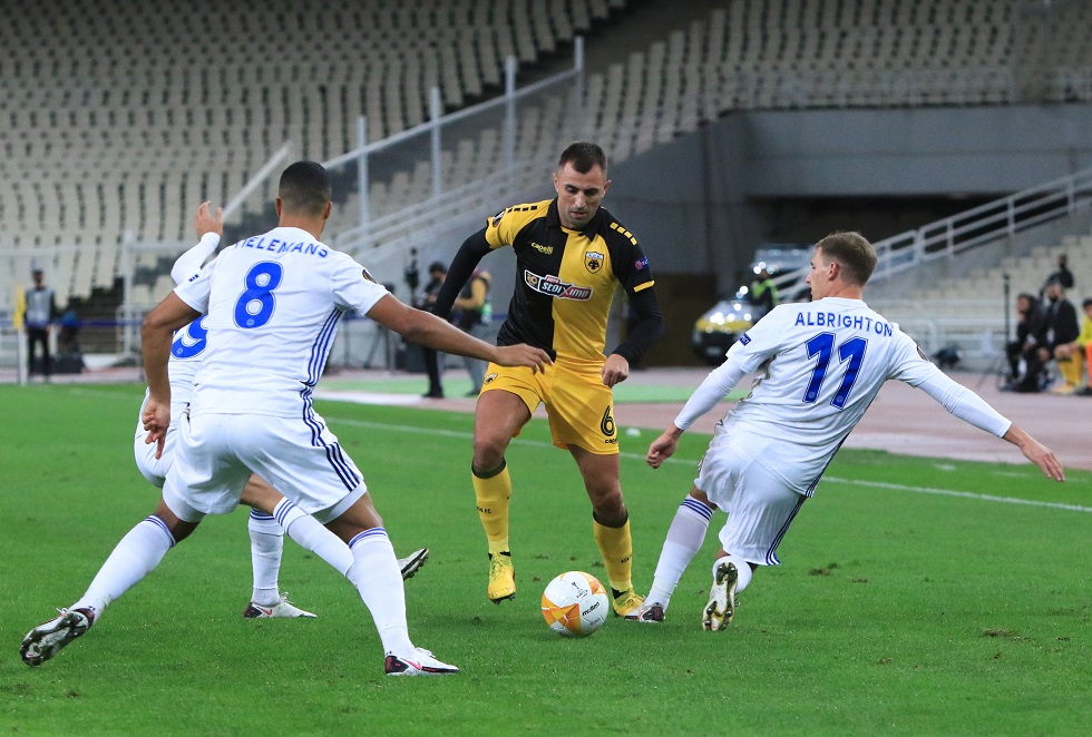 LIVE : ΑΕΚ- Λέστερ 1-2 (Τελικό)