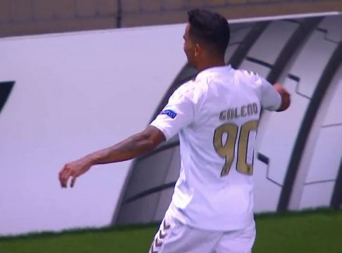 Μπράγκα – ΑΕΚ : Άνοιξε το σκορ ο Γκαλένο (vid)