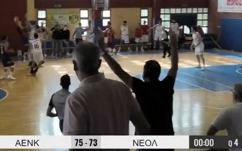 Απίθανο φινάλε σε παιχνίδι της Β’ Εθνικής! (vid)