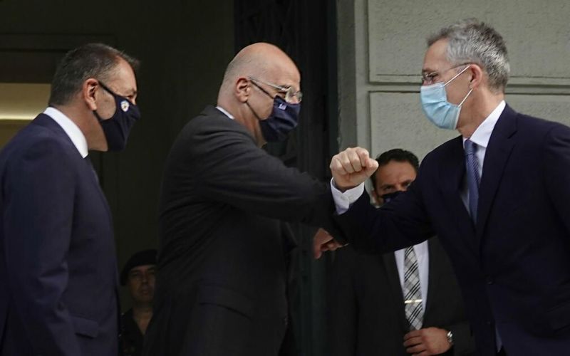 Στο ΥΠΕΞ ο ΓΓ του ΝΑΤΟ – Συνάντηση με Δένδια, Παναγιωτόπουλο