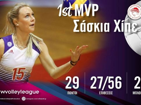 MVP της πρώτης αγωνιστικής η Χίπε