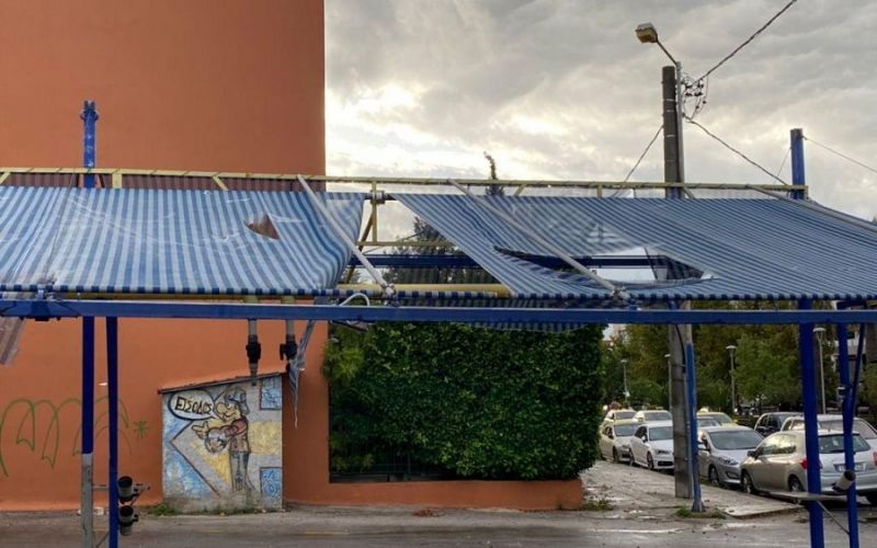 Κακοκαιρία : Τρεις τραυματίες στο Νέο Ηράκλειο: Εικόνες καταστροφής σε Αττική, Ιόνιο και Χαλκιδική