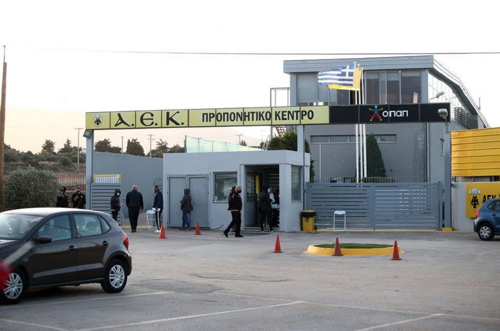 ΑΕΚ : Τρίτος έλεγχος κορωνοϊού μετά την Ουκρανία (pics)