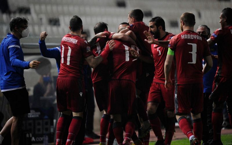 Nations League : Πήρε την άνοδο η Αρμενία, στο μηδέν Γεωργία και Εσθονία (vids)