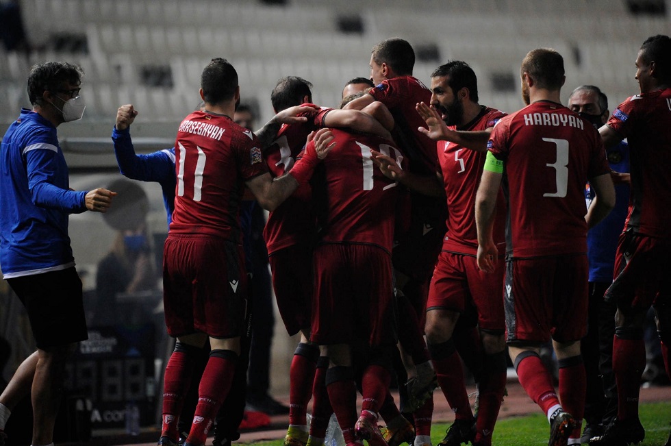 Nations League : Πήρε την άνοδο η Αρμενία, στο μηδέν Γεωργία και Εσθονία (vids)